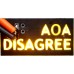 AOA Disagree v2 DC28 Addon Badge (2020)